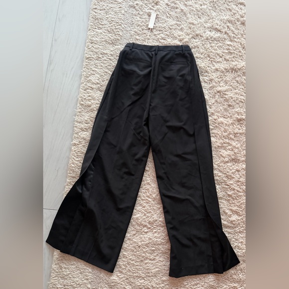 Rebecca Taylor Black Wide-Leg Pants - Picture 7 of 7